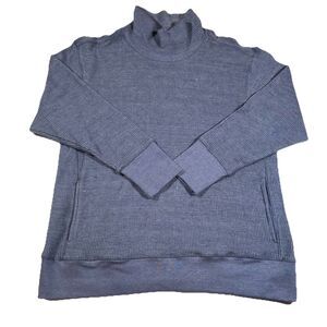 Canyon Guide Outfitters Blue Pullover Mock neck Sweater Soft Men's XXL